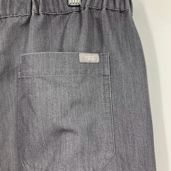 Figs Men's Pisco Basic Scrub Elastics‎ Drawstring Slim Pants Size L - Picture 6 of 12